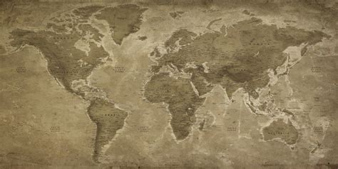 Vintage Globe Map