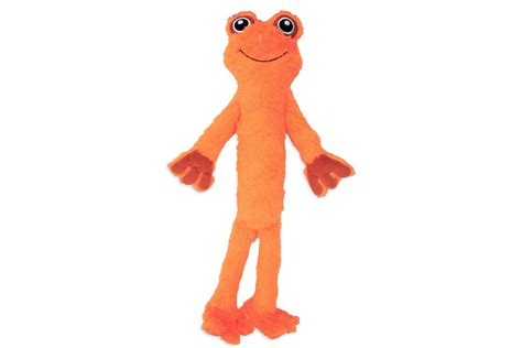 LOGICAL PET PLUSH SHAKE & SQUEAK FROG ORANGE – Pet Factory