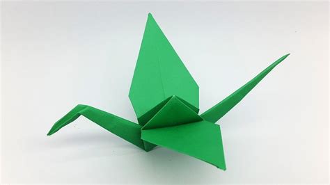 How to make a Paper Crane | Origami Crane (Folding Instructions) | Origami crane, Origami paper ...