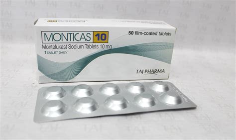 Montelukast Sodium Tablets USP 10mg Manufacturer & PAN India