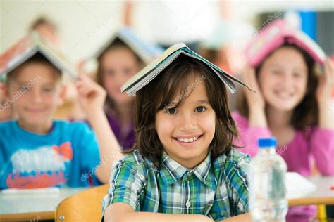 Happy children learning Stock Photo by ©zurijeta 99411134