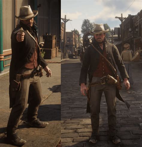 Micah bell inspired outfit (story mode) : r/RDR2