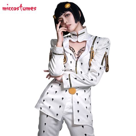 Bruno Bucciarati Cosplay Jojo Bizarre Adventure Cosplay Golden Wind ...