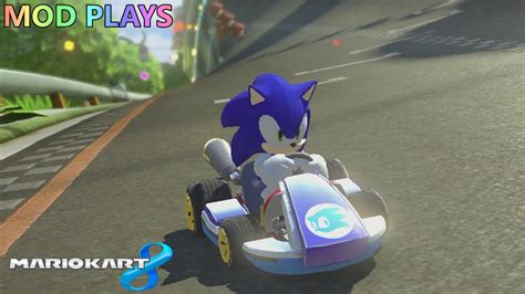 Mod Plays: Mario Kart 8 (Wii-U) - Sonic the Hedgehog - YouTube