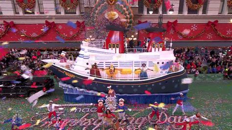 Disney Wish Float Sails Through New York with a Performance of 'Seas ...