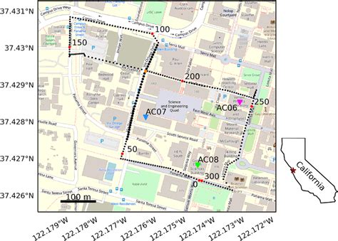 Stanford Campus Map