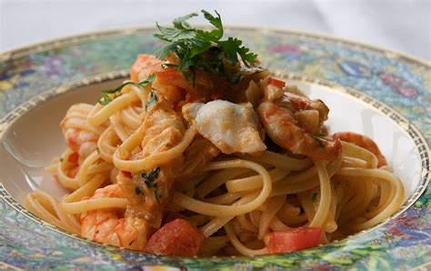 Seafood Linguine - The Culinary Chase