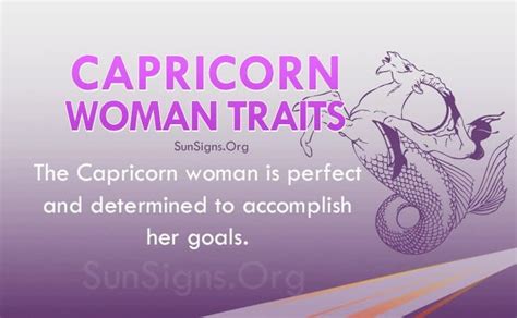 Capricorn Woman Personality Traits & Characteristics | Sun Signs