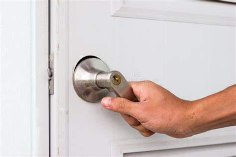 Opening Door Knob Stock Image - Image: 31581651