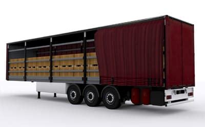 What is a Curtain Side Truck? | Freight Shipping | C&D Logistics