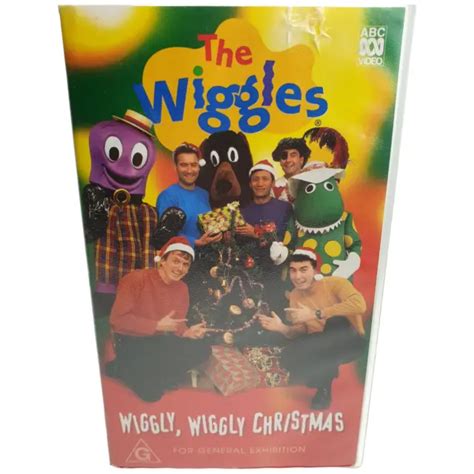 THE WIGGLES (ORIGINAL Cast) VHS Wiggly Wiggly Christmas, Toot Toot The Movie £16.41 - PicClick UK