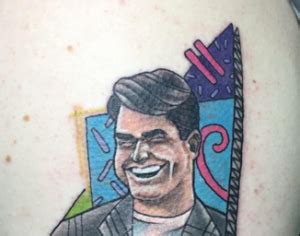 Michigan Fan's Bet Leads to Jim Harbaugh Saved by the Bell Tattoo ...