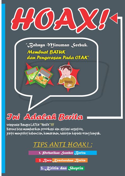 Poster Anti Hoax – Sketsa