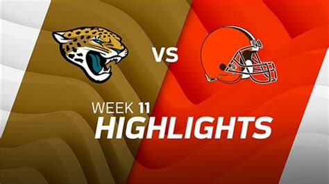 Jaguars vs. Browns highlights | Week 11