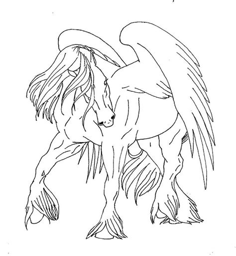 Pegasus Drawing at GetDrawings | Free download