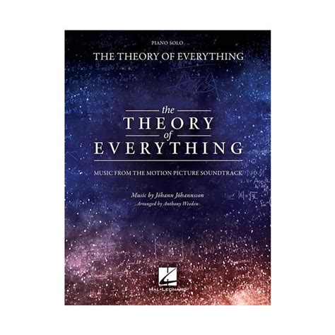 THEORY OF EVERYTHING SOUNDTRACK PIANO SOLO • Musiikkikauppa F-Musiikki