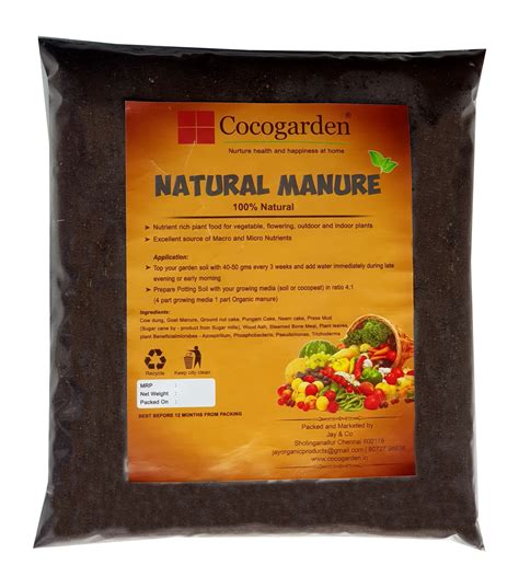 Natural Manure Organic Fertilizer - Cocogarden online store