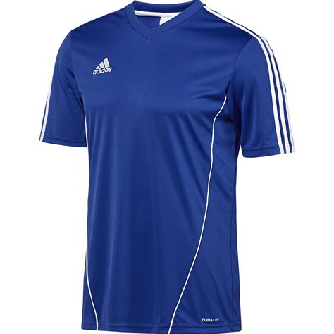 adidas Climalite Mens Estro Football Training Top Jersey T Shirt Gym ...