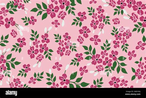 Artwork of pink flower, wallpaper of floral pattern background Stock ...