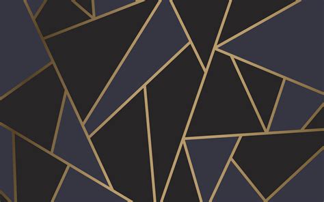 Modern mosaic wallpaper in black and gold - Download Free Vectors, Clipart Graphics & Vector Art