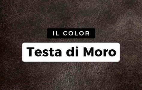 Colore Testa di Moro: Significato, Abbinamenti, Arredamento