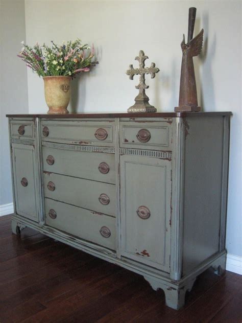 Painting Distressed Furniture With Gloss | Painted bedroom furniture ...