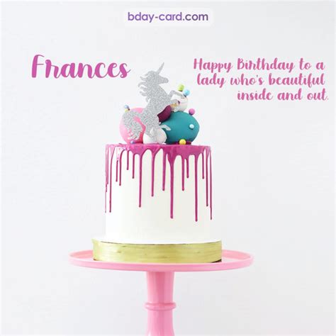 Birthday images for Frances 💐 — Free happy bday pictures and photos | BDay-card.com