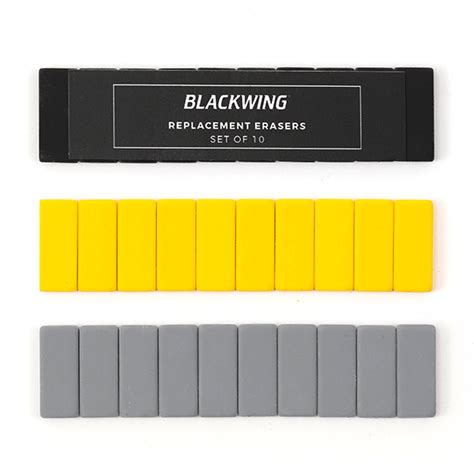 Blackwing Replacement Erasers - 10 Color Options - Pencils.com