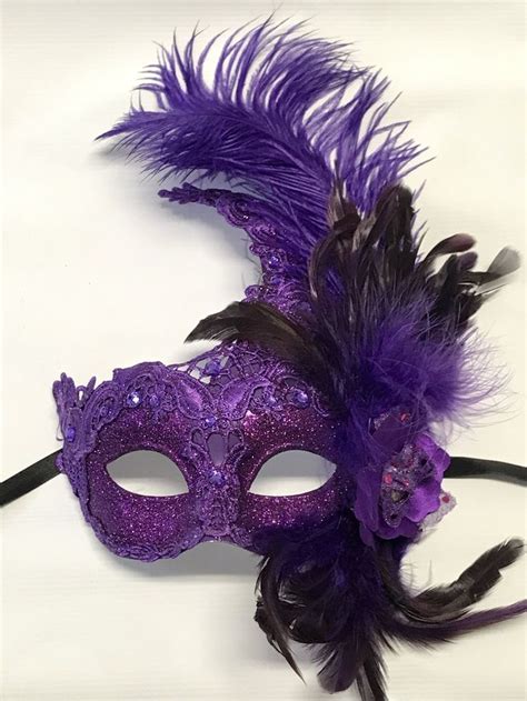 Purple Lace Mardi Gras Mask | Masquerade mask diy, Mardi gras mask ...