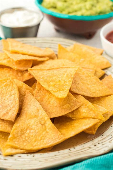 Air Fryer Tortilla Chips - Wholesome Made Easy