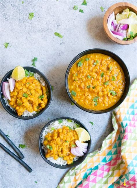 Instant Pot Chana Dal - Piping Pot Curry