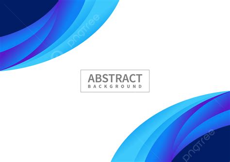 Abstract Template Header And Footers Curve Blue Color Design On White Background And Copy Space ...