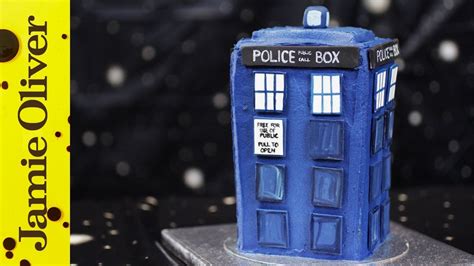 Doctor Who TARDIS Cake Cupcake Jemma