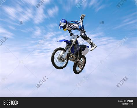 Dirt Bike Stunt Rider Image & Photo (Free Trial) | Bigstock