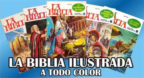 Revista: La Biblia Ilustrada a todo Color | Editorial Bruguera | 24 Revistas de Coleccion ...