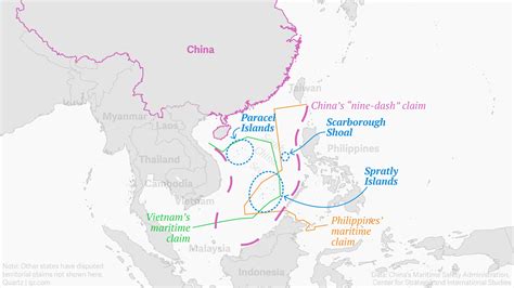 South China Sea: The line on a 70-year-old map that threatens to set ...