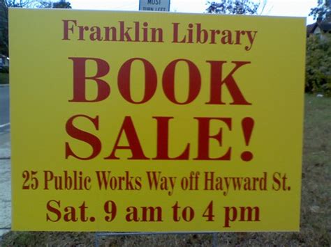 Franklin Matters: Franklin, MA: Library Book Sale