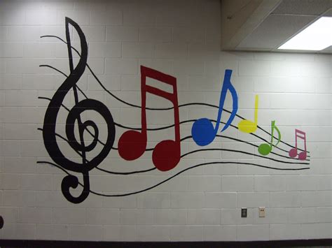 Wendy The Artist: Music Room Mural