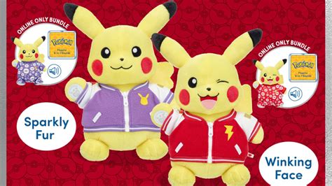 Build-A-Bear Celebrates 25 Years With New Pikachu Dolls - Gameranx