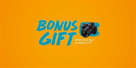 Sony Australia Alpha 7 IV Bonus Gift-with-Purchase Promotion December 2022 – January 2023
