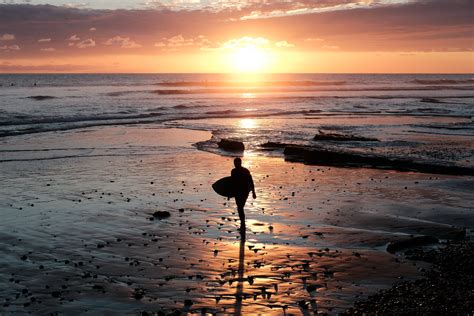 Sunset Surfing in California - leoferrando|photography