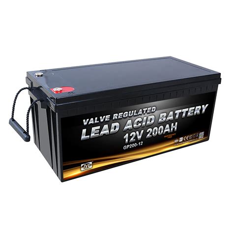 good prices solar 12v 200 amp maintenance free lead acid battery-MERITSUN