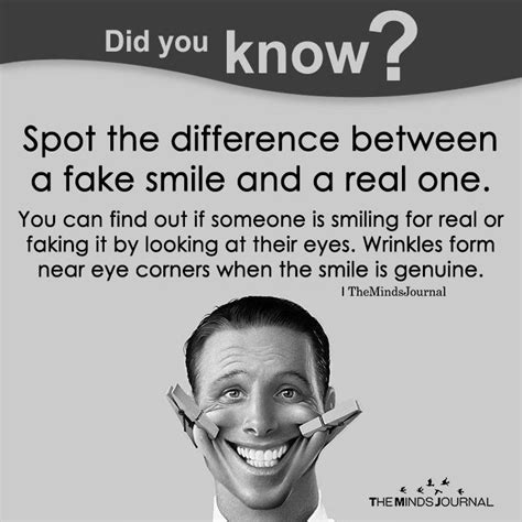 Spot The Difference Between A Fake Smile And A Real One - https://themindsjournal.com/spot-the ...