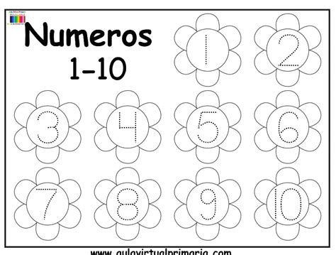 Ejercicios De Los Números... - Aula Virtual Primaria Oficial