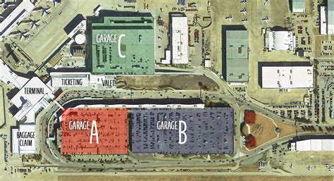 Love Field Airport Map