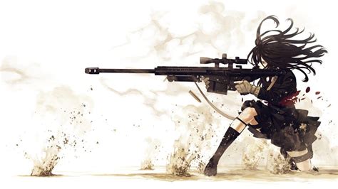 Girl Sniper Wallpaper | Gunslinger girl, Hd anime wallpapers, Guns