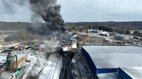 Video Cleanup efforts continue after toxic Ohio train derailment - ABC News