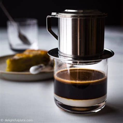 How to make Vietnamese Coffee (Cafe Sua Nong) with a phin filter (traditional method) | 음식, 다이어트 ...