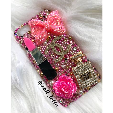 Pink Designer-Inspired Phone Case