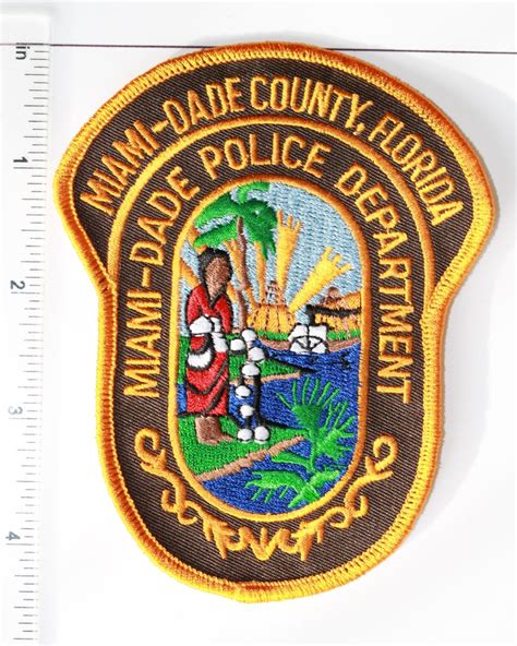 MIAMI DADE FLORIDA POLICE DEPARTMENT - POLICE BADGE EU